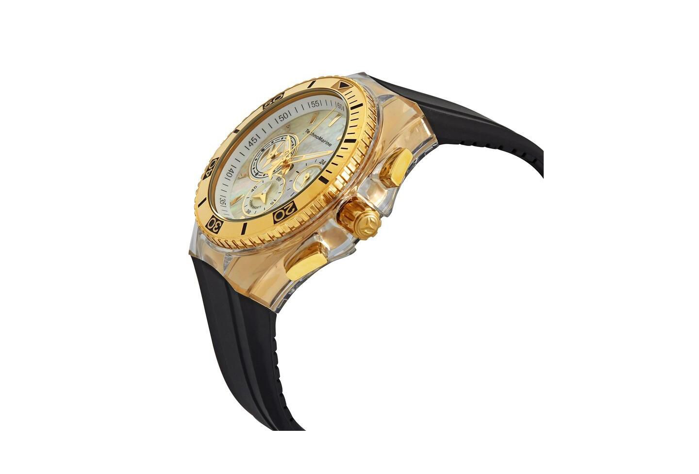 Мужские часы TechnoMarine Cruise California TM-120026 47mm Quartz Chronograph, цвет: Синий — фото 2