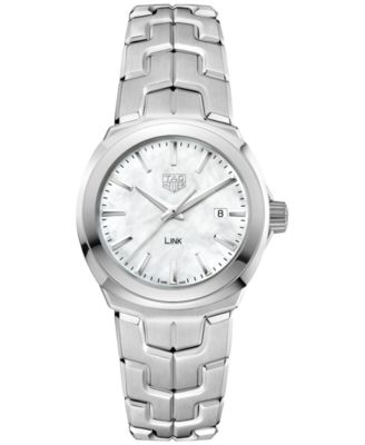 TAG Heuer - Women's Swiss LINK Stainless Steel Bracelet Watch 32mm WBC1310.BA0600
