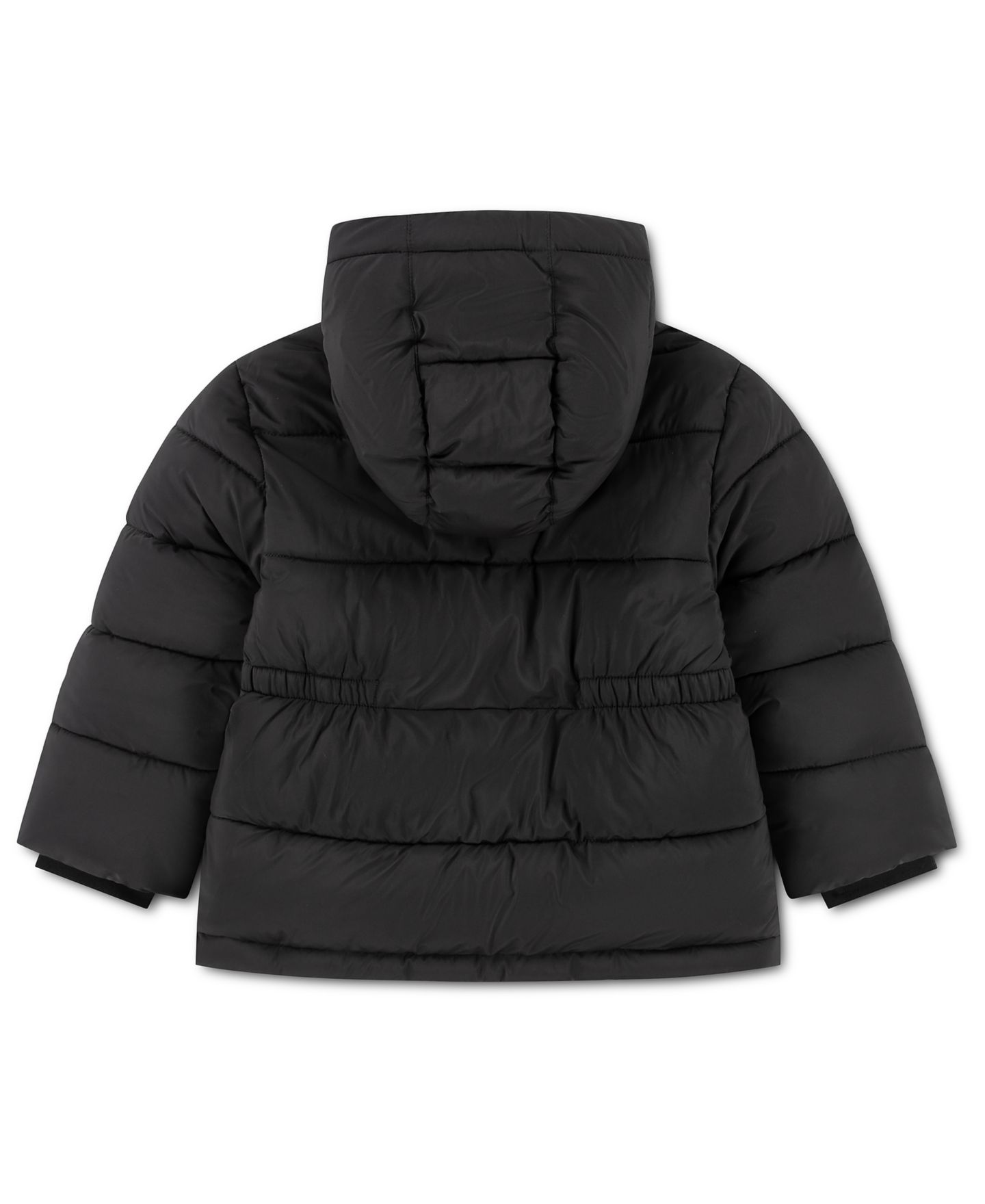Куртка Nike Cinched Waist Puffer Jacket для девочек-малышей, цвет: Чёрный — фото 2