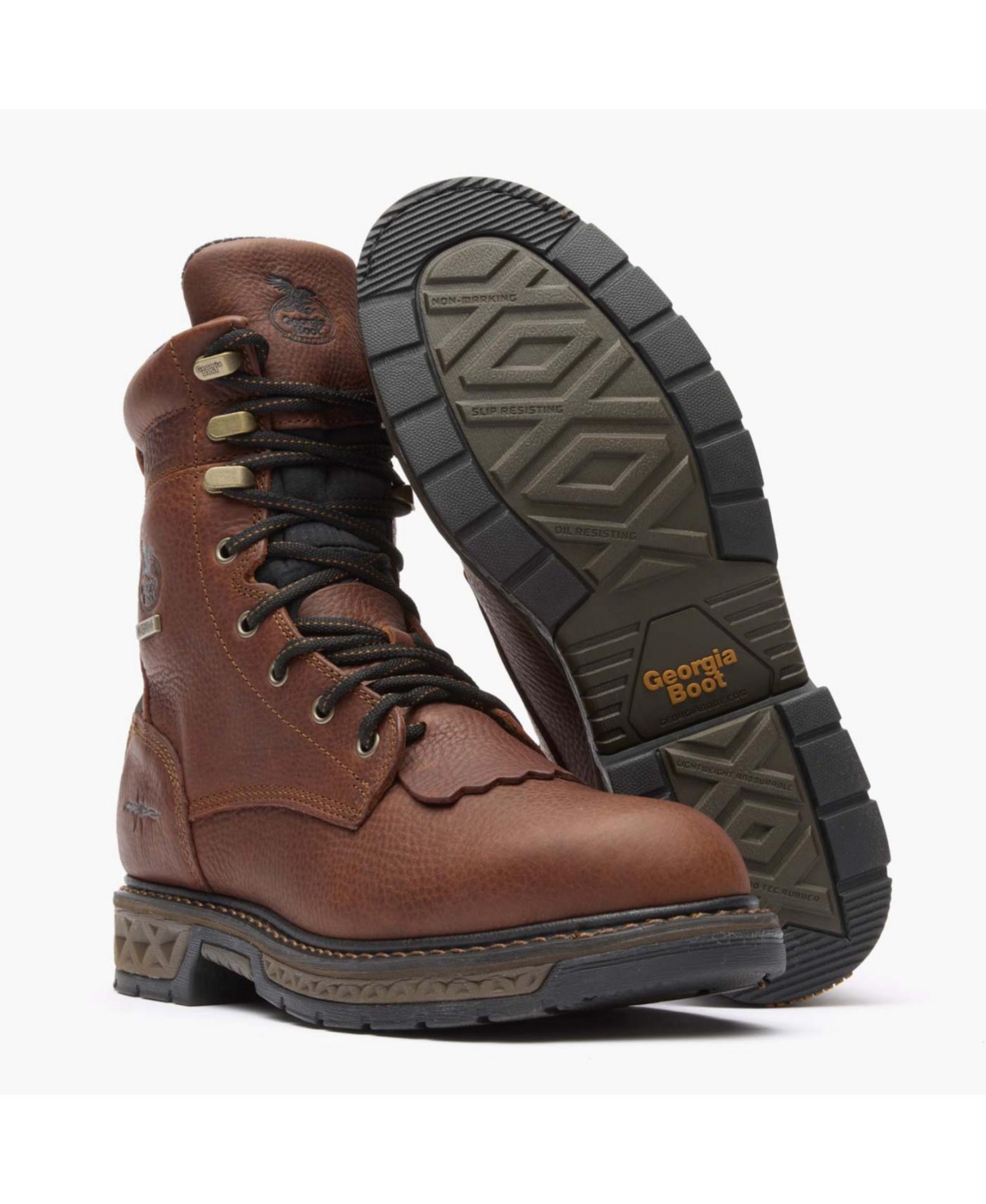 Georgia Boot Men's Carbo-Tec Lt Waterproof Lacer Work