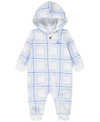 Baby Boys' Brooklyn Essentials Hooded Long-Sleeve Full-Zip Onesie