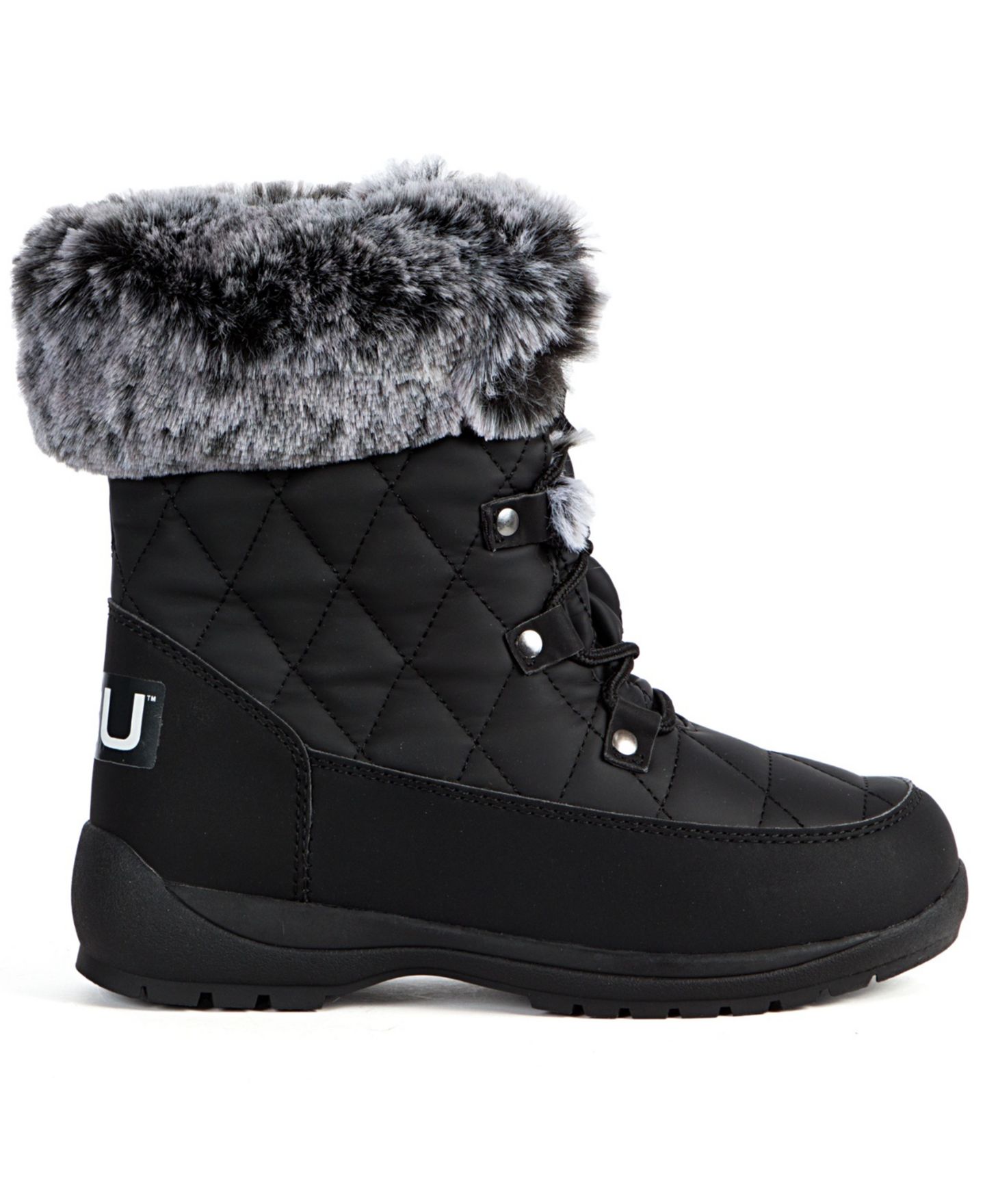 Женские ботинки JBU Avalon Cold Weather Lace-Up Booties, цвет: Чёрный — фото 2