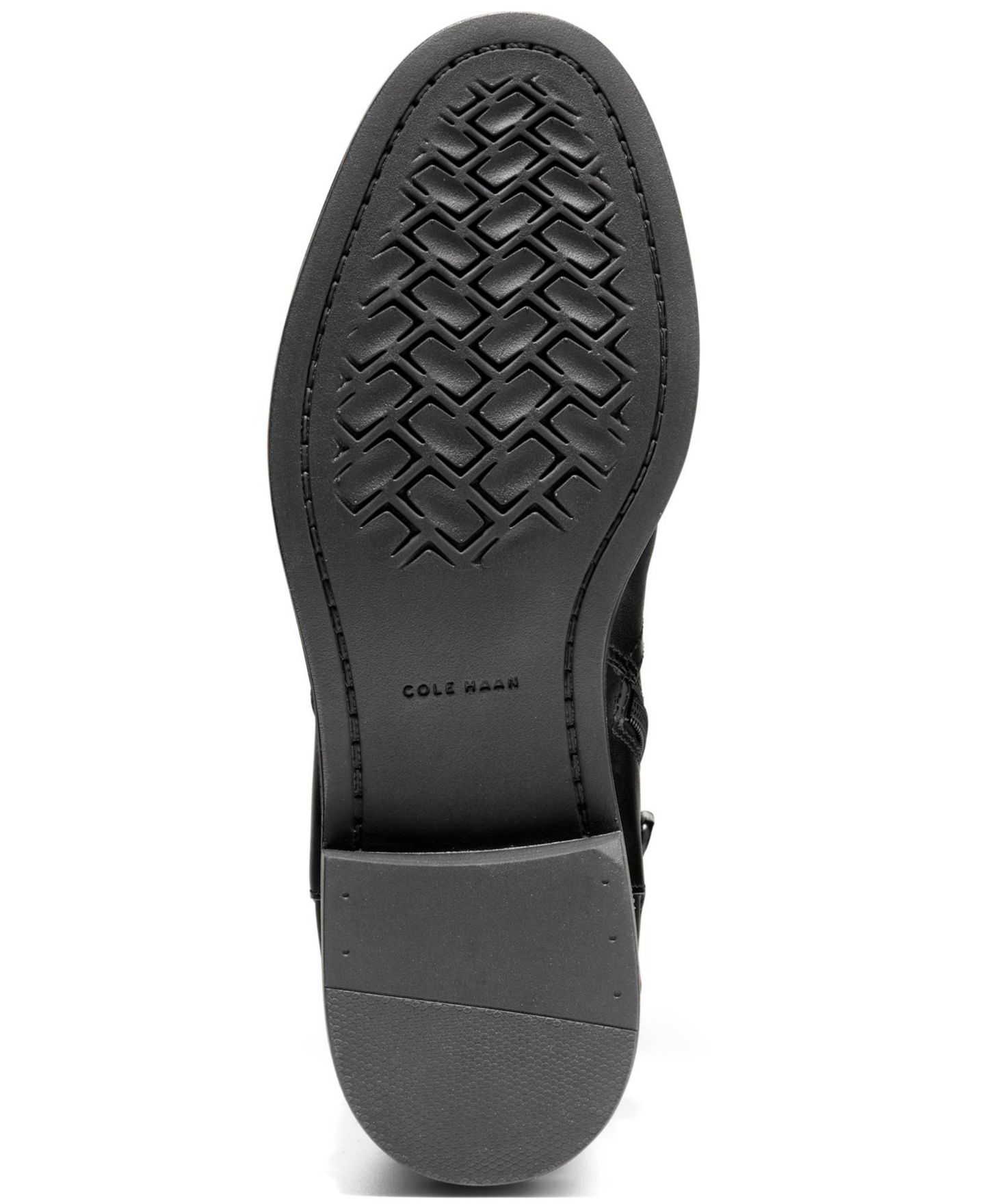 Женские ботинки Cole Haan Prue Bit Round Toe Booties, цвет: Чёрный кожаный — фото 5