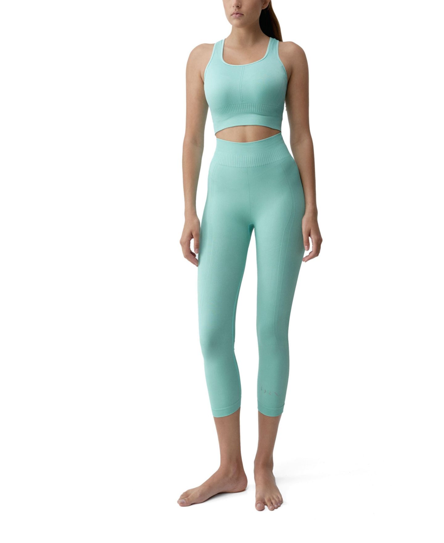 Женский топ Born Living Yoga Eris Medium-Support Performance Sports, цвет: Синий — фото 4