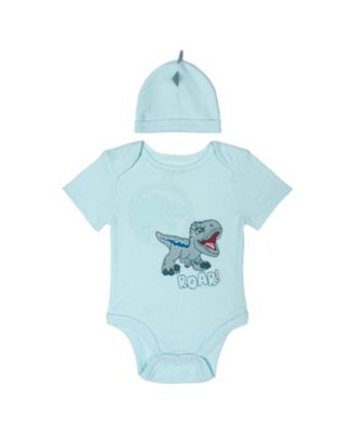 Baby Boys Cosplay Bodysuit and Hat Set