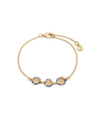Larkspur Charm Bracelet in Gold