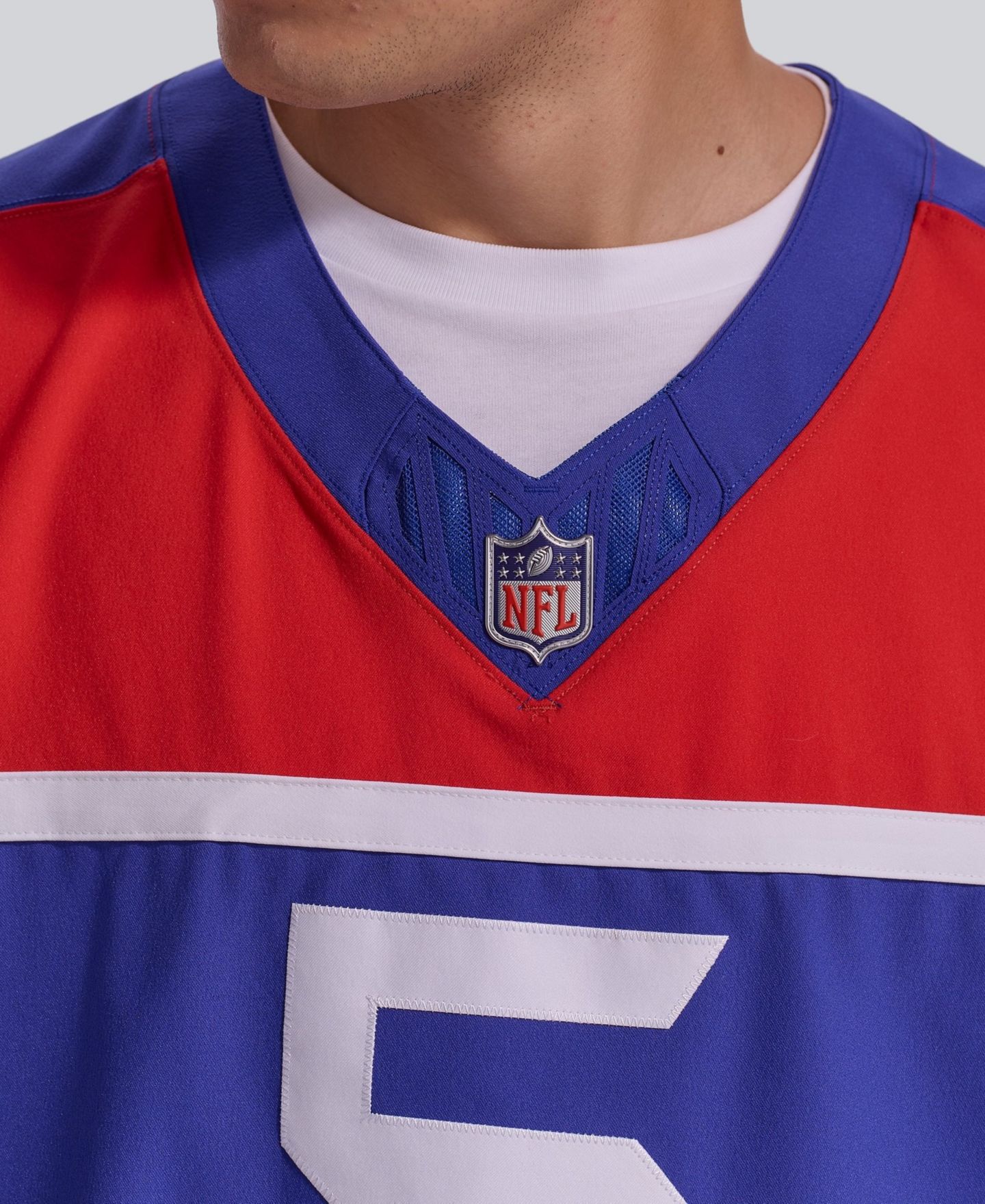 Мужской топ Nike Kayvon Thibodeaux Century Red New York Giants Alternate Vapor F.U.S.E. Elite Player Jersey — фото 5