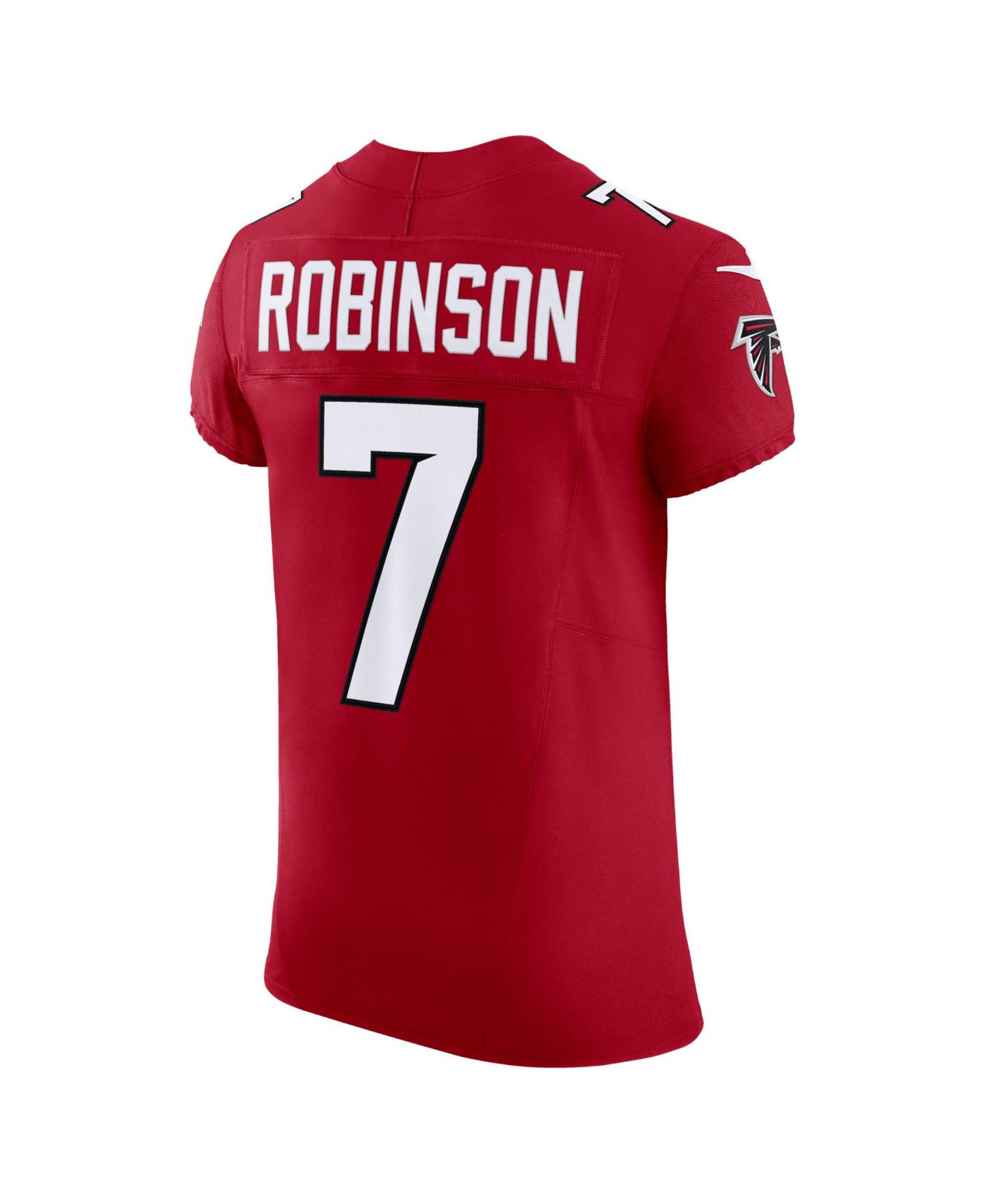 Мужской топ Nike Bijan Robinson Red Atlanta Falcons Team Vapor F.U.S.E. Elite Jersey — фото 3