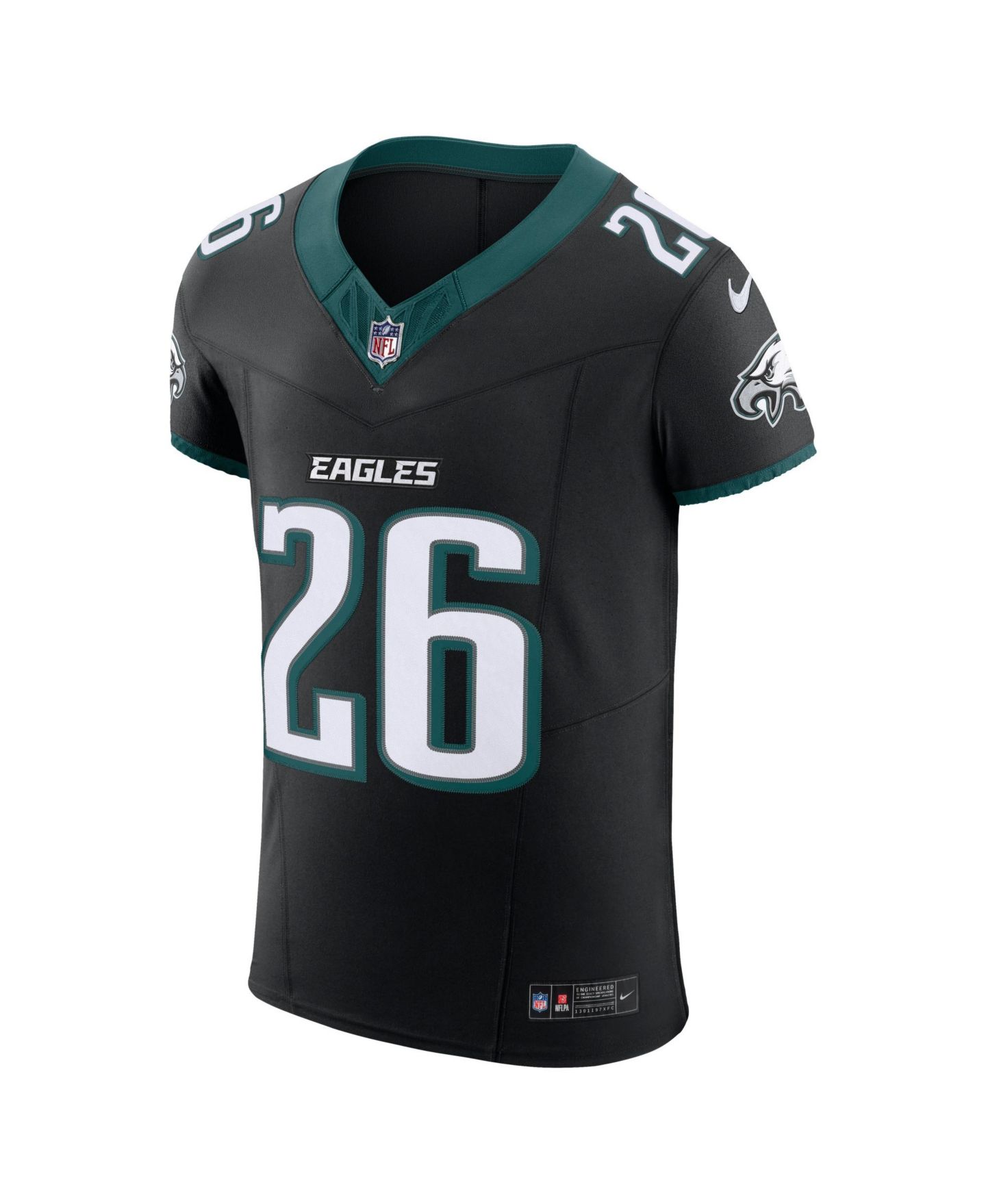 Мужской топ Nike Philadelphia Eagles Saquon Barkley Vapor F.U.S.E. Elite Alternate Jersey — фото 2