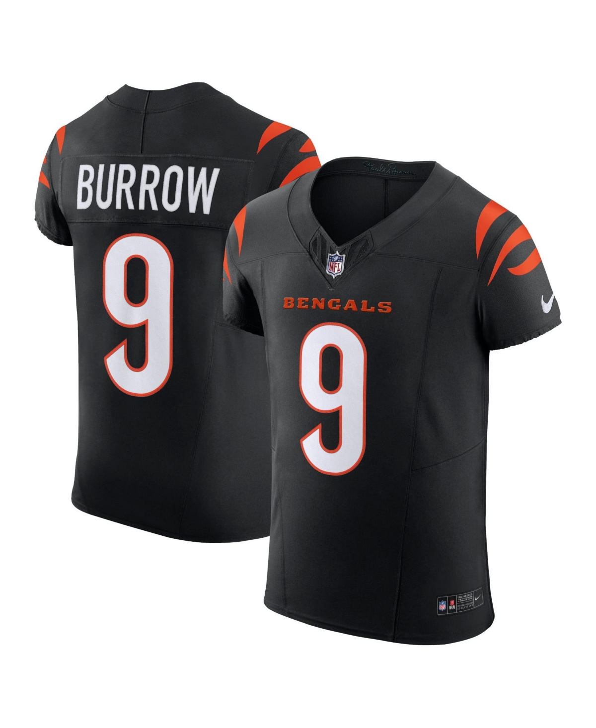 Nike Men's Joe Burrow Cincinnati Bengals Vapor F.u.s.e. Elite Jersey