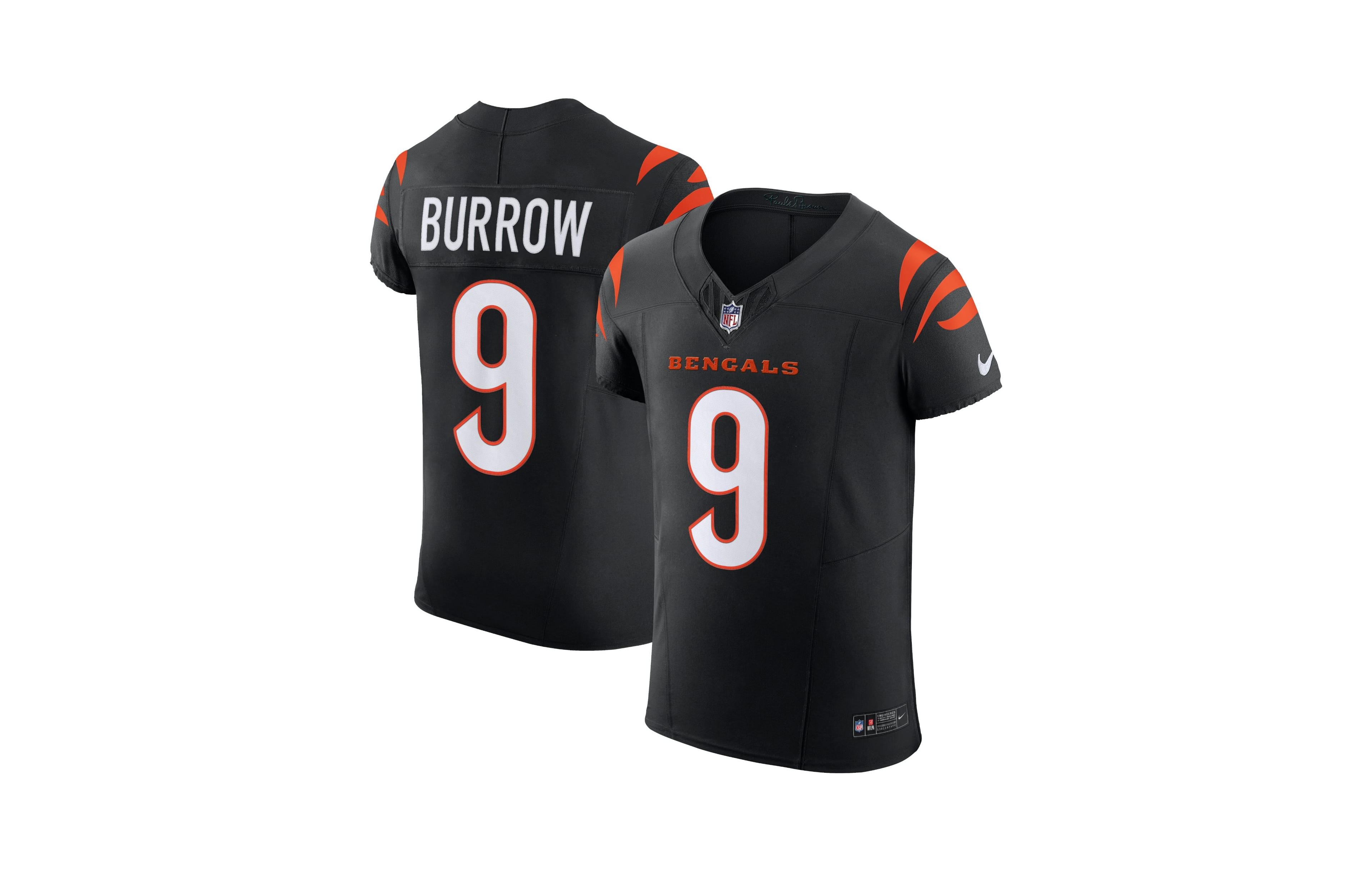 Nike Men's Joe Burrow Black Cincinnati Bengals Vapor F.u.s.e. Elite Jersey