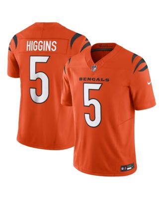 Men's Tee Higgins Orange Cincinnati Bengals Vapor F.U.S.E. Limited Alternate 1 Jersey
