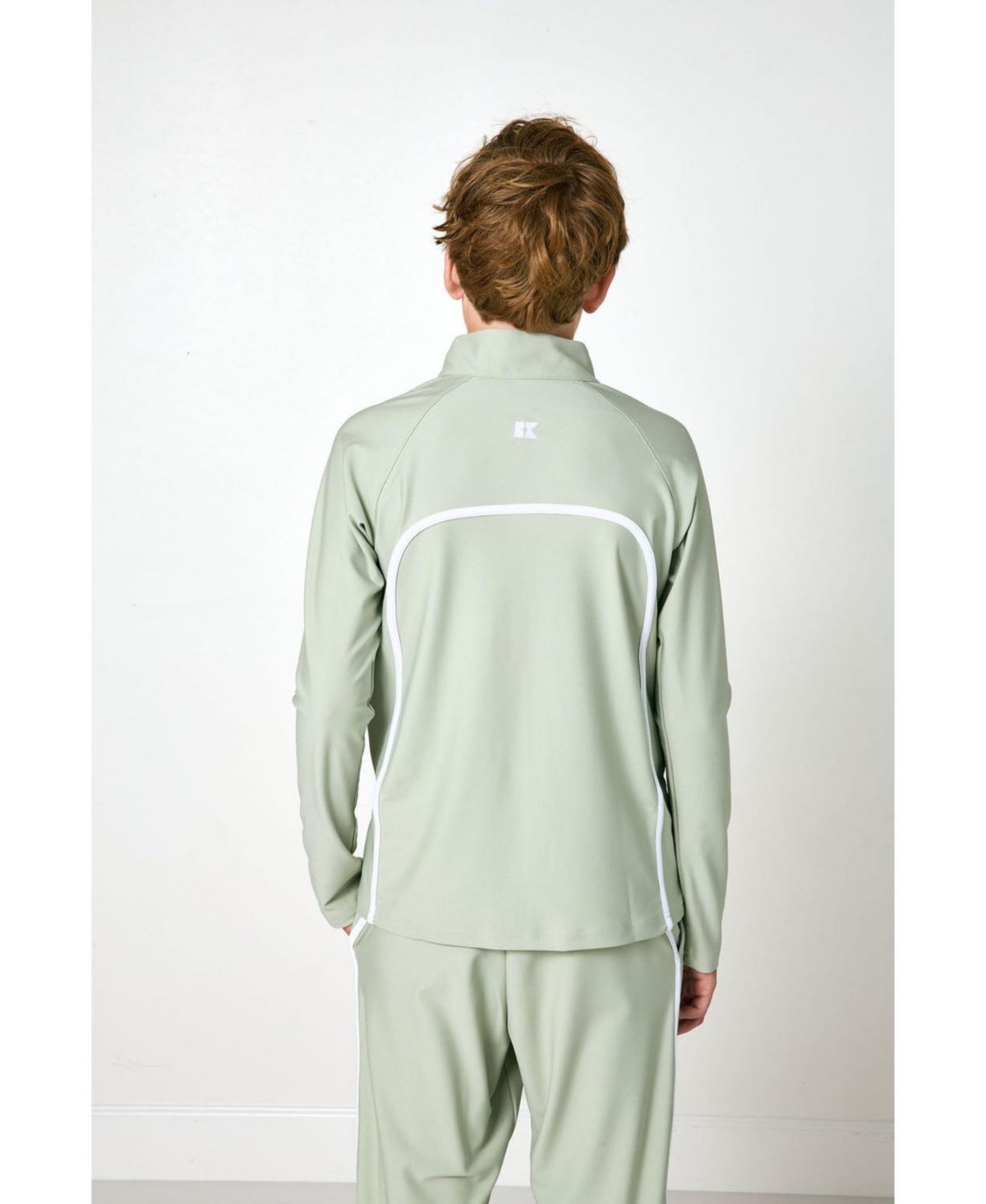 Courtside Kids Toddler Girls 2-16 Retro Half Zip
