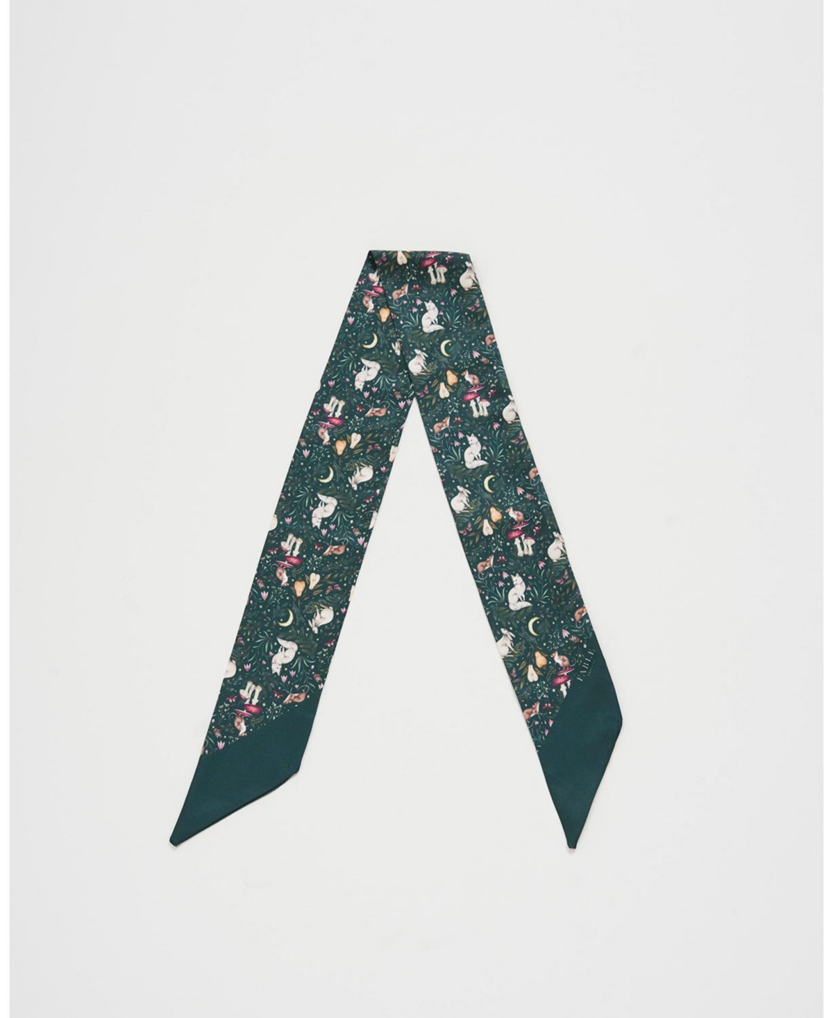 Fable England Women's Niva Skinny Scarf in Forest