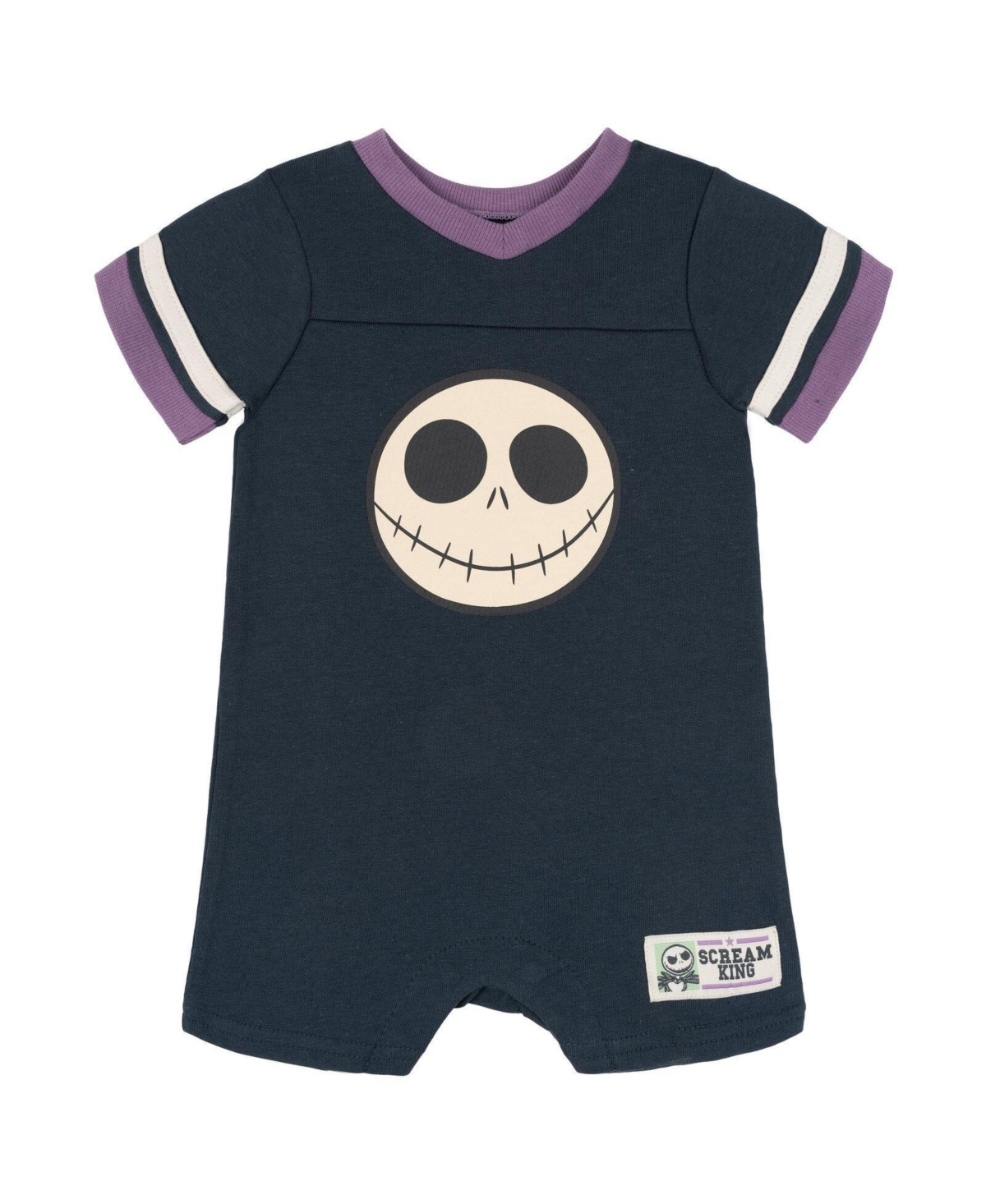Nightmare Before Christmas Baby Boys' Athletic One Piece Romper