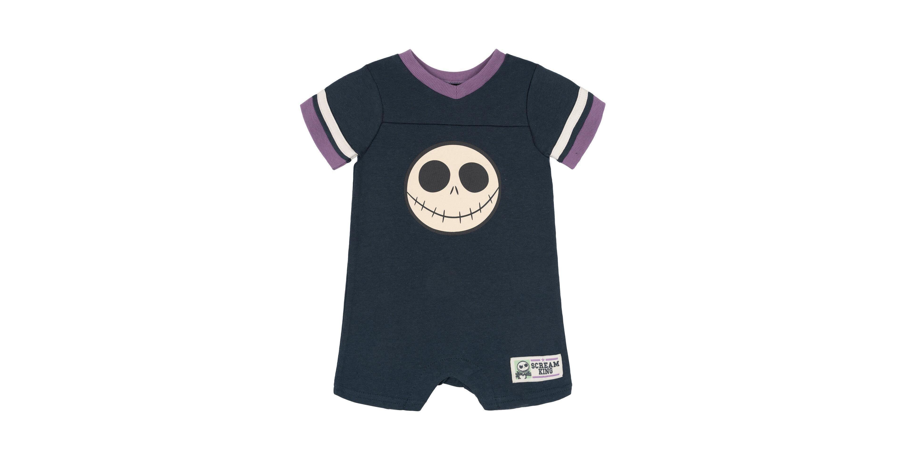 Nightmare Before Christmas Baby Boys' Athletic One Piece Romper