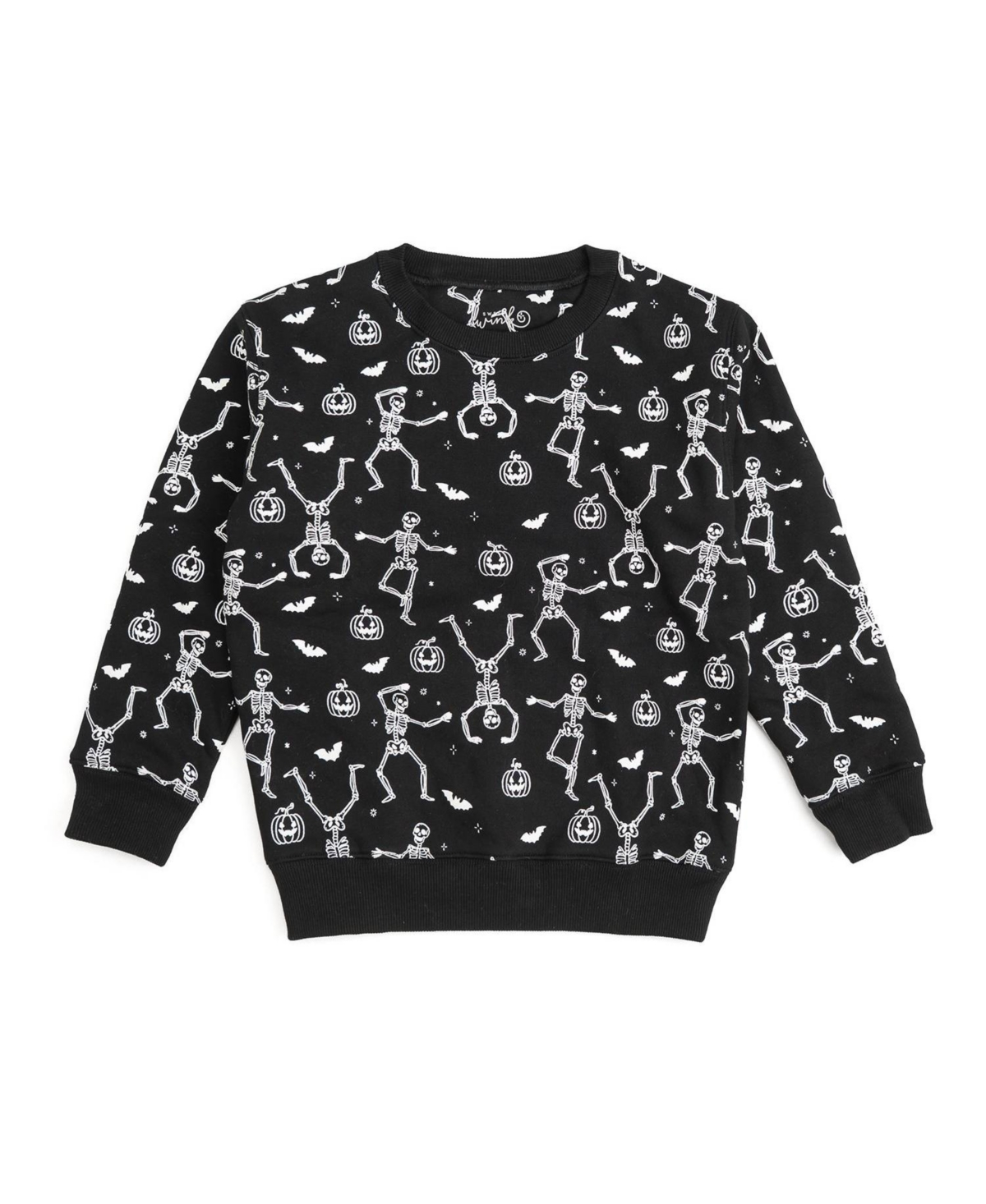 Sweet Wink Boys' 4-20 Glow-in-the-Dark Halloween Long-Sleeve Sweatshirt
