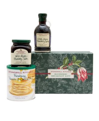 Holiday Blueberry Breakfast Gift Box Set, 4-Piece