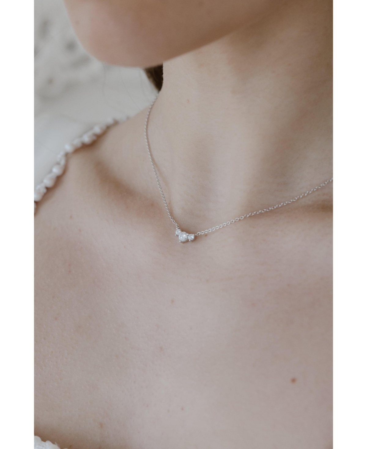 Untamed Petals Capri Crystal Necklace