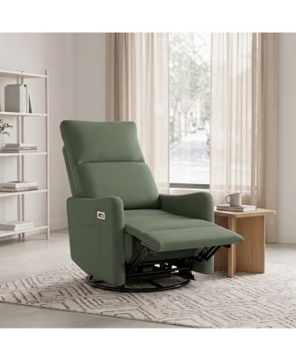 Power Swivel Rocker Recliner Chair