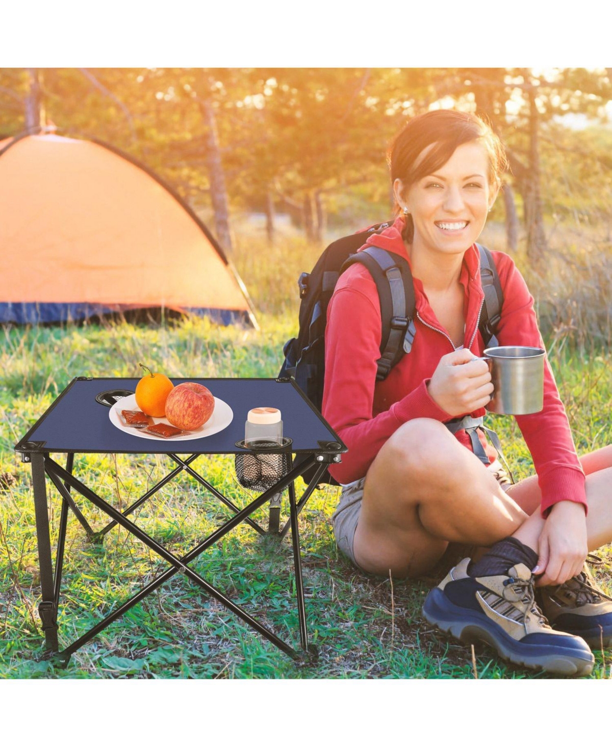 Mountaintop 1Piece Foldable Camping Table