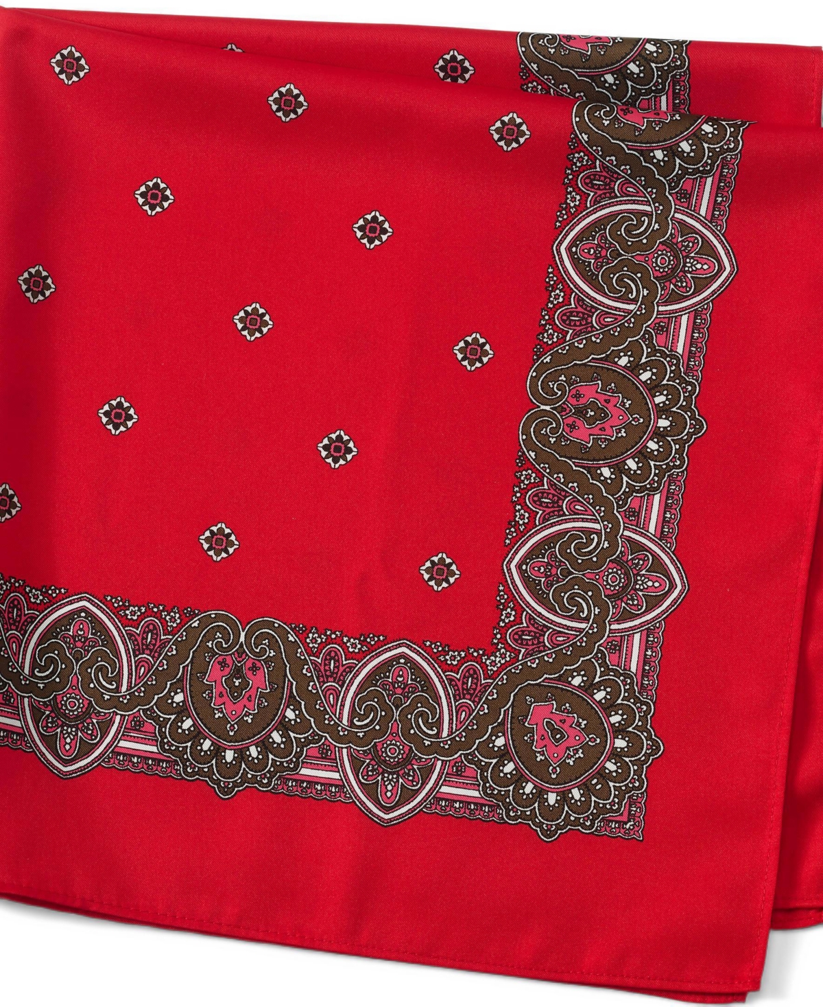 Lands' End Printed Square Scarf