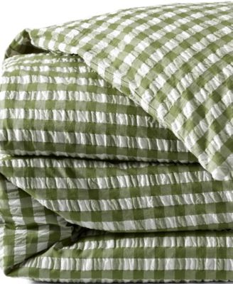 Cotton Seersucker Duvet Bed Cover