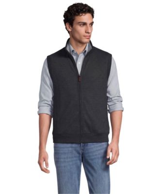 Men's Bedford Rib Full Zip Vest