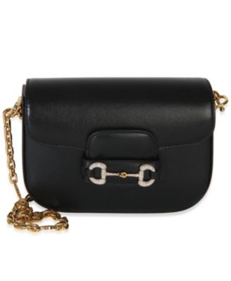 Azalea Calfskin Mini Crystal Horsebit 1955 Shoulder Bag