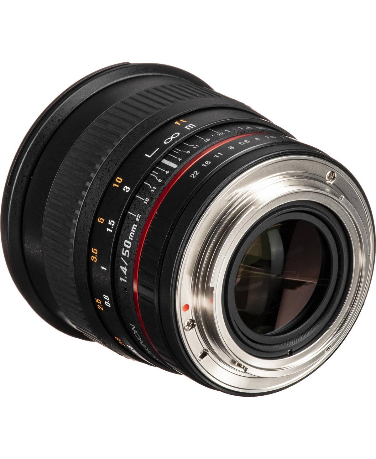 Rokinon 50mm f 1.4 Aspherical If Lens for Canon Ef
