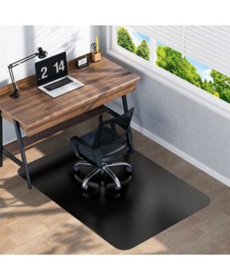 Heavy Duty Desk Chair Mat Protector For Rolling Chairs Smooth Glide Easy Clean