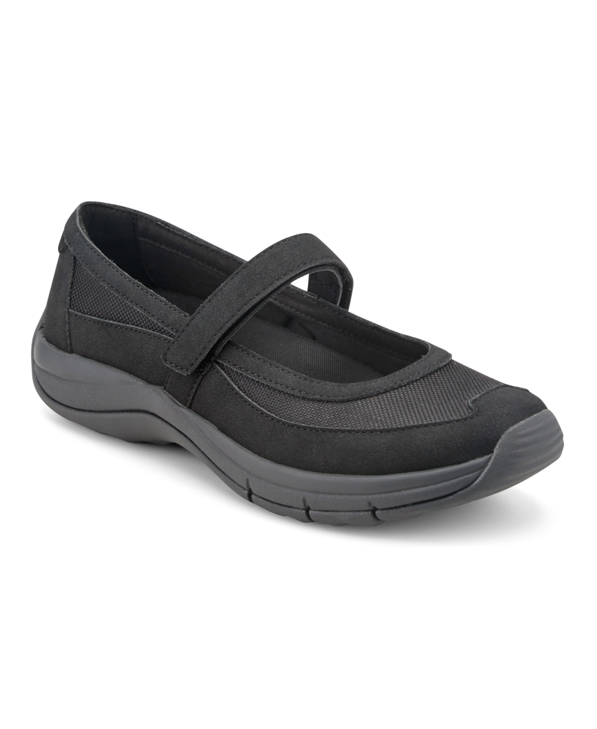 Easy Spirit Women's Briana Mary Jane Walking Shoes - Black