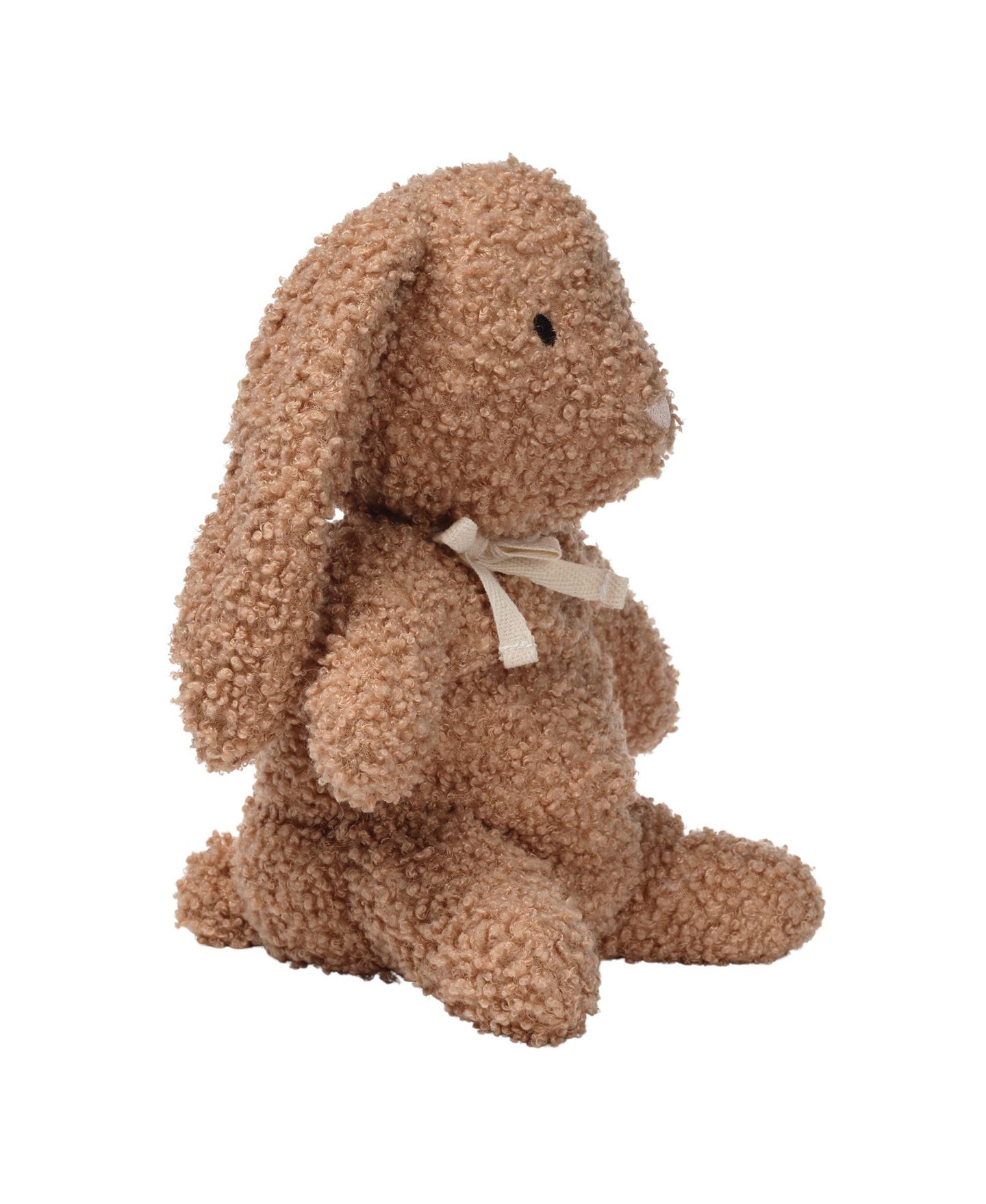 Детская мягкая игрушка Lambs & Ivy Honey 11" Floppy-Ear Textured-Boucle Plush Bunny, цвет: Коричневый — фото 3