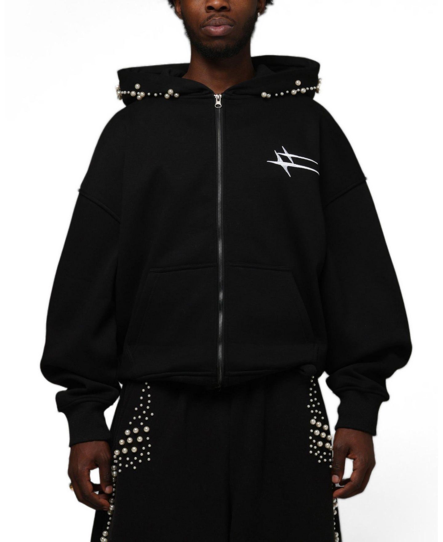 Мужское худи Loiter Oversized Graphic Full-Zip — фото 1