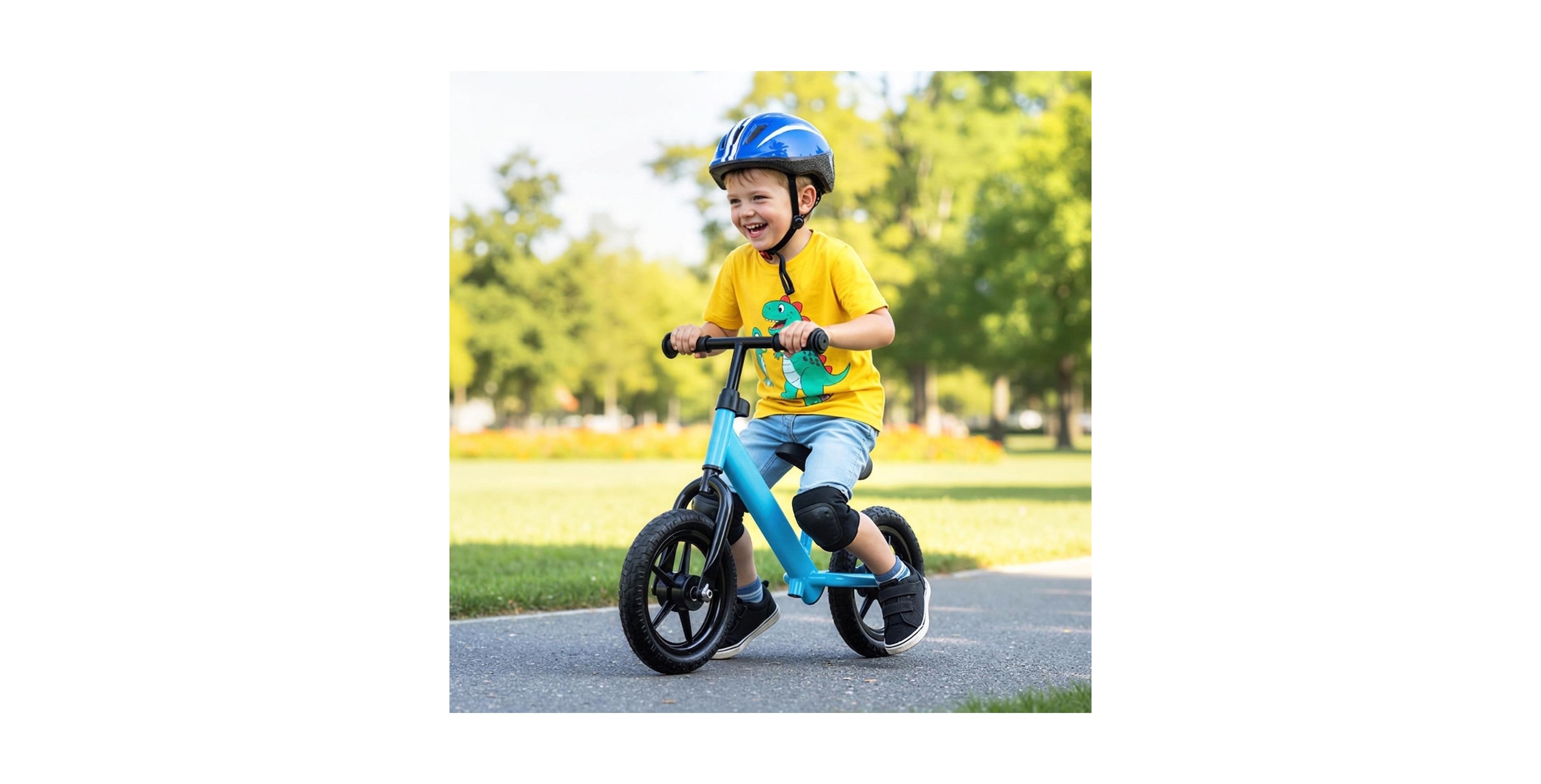 Sugift Lightweight Adjustable Balance Bike with Puncture-Free Foam Tires, Ages 2-5