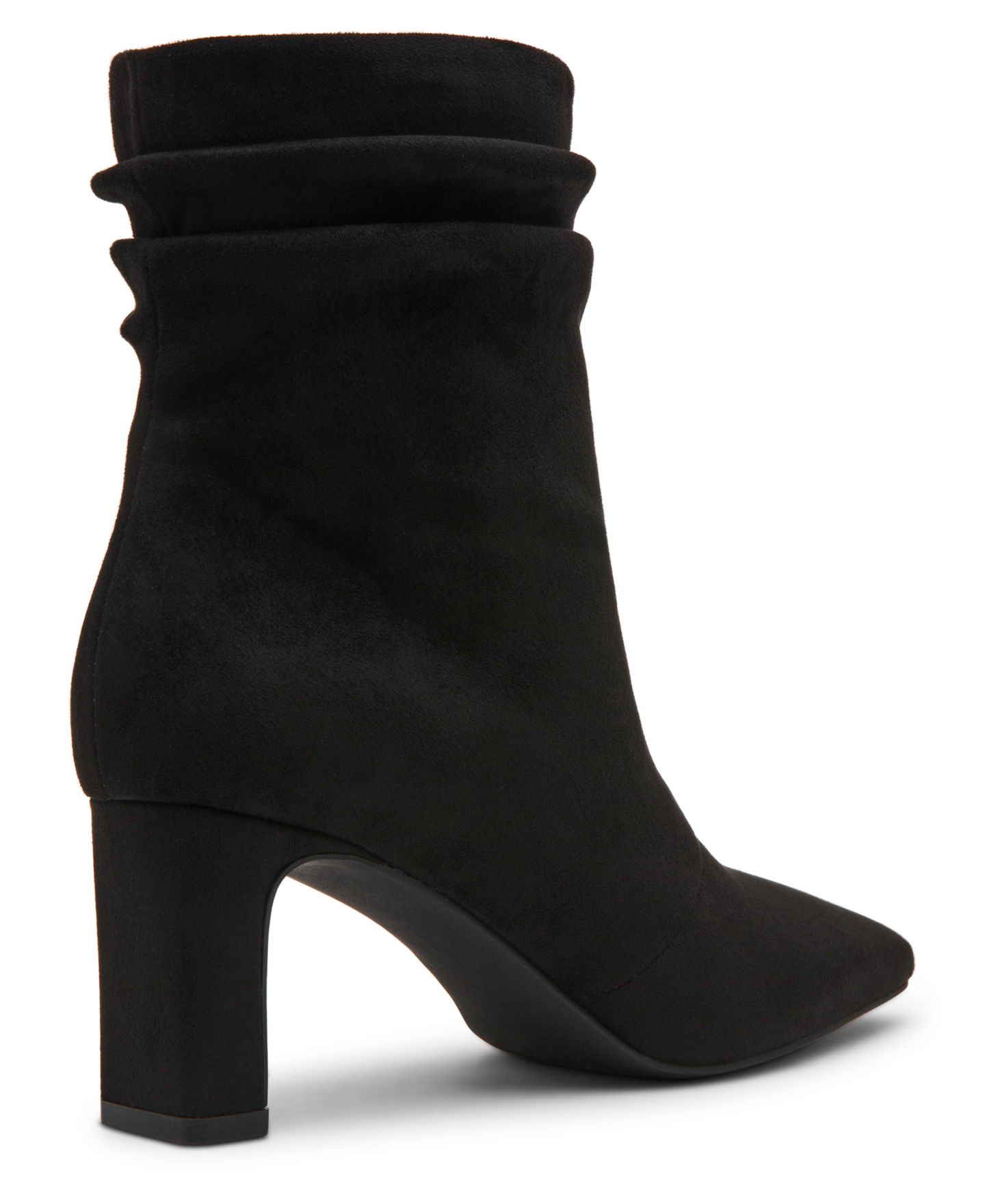Женские ботинки Anne Klein Cabrini Block Heel Square Toe Booties, цвет: Чёрный — фото 11