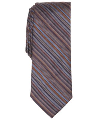 Men's Striped Skinny Tie