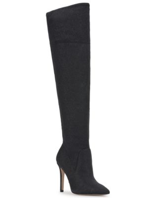 Women's Ponseta Stretch Over-the-Knee Stiletto Boots