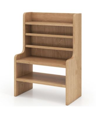 6-Tier Desktop Organizer with 2 Removable Shelves