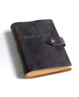 Genuine Crazy Horse Leather Hand-Sewn Prayer Journal