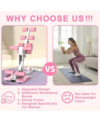 Multifunctional Deep Squat Assist Trainer With Resistance Bands For Home Workout