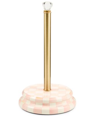 Rosy Check Paper Towel Holder