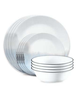Tranquil Reflections 12 Pc. Dinnerware Set, Service for 4