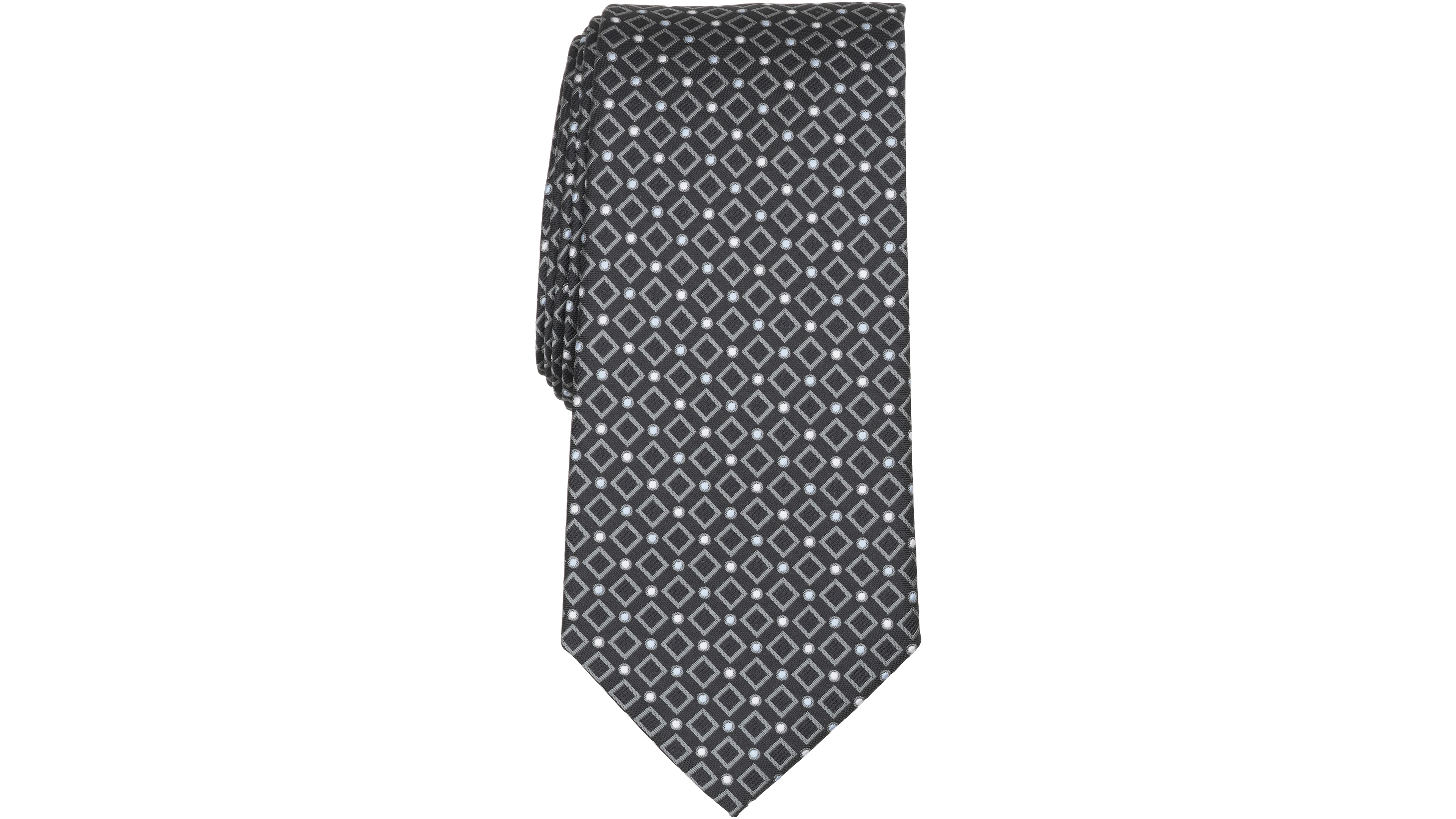 Club Room Men's Geometric Pattern Tie, Macy's Exclusive