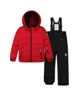 Little and Big Boy (6-14) Two Piece Play Snowsuit