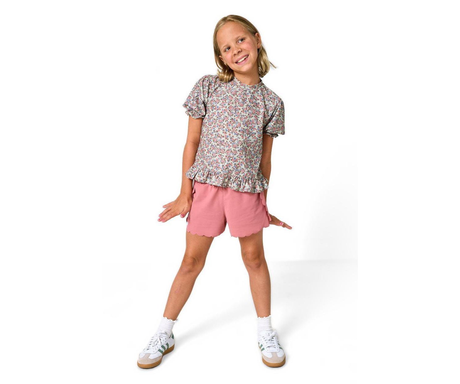 Girls' 2-16 Ruffle Tee