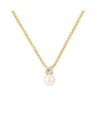 Sloane Pearl and Crystal Necklace