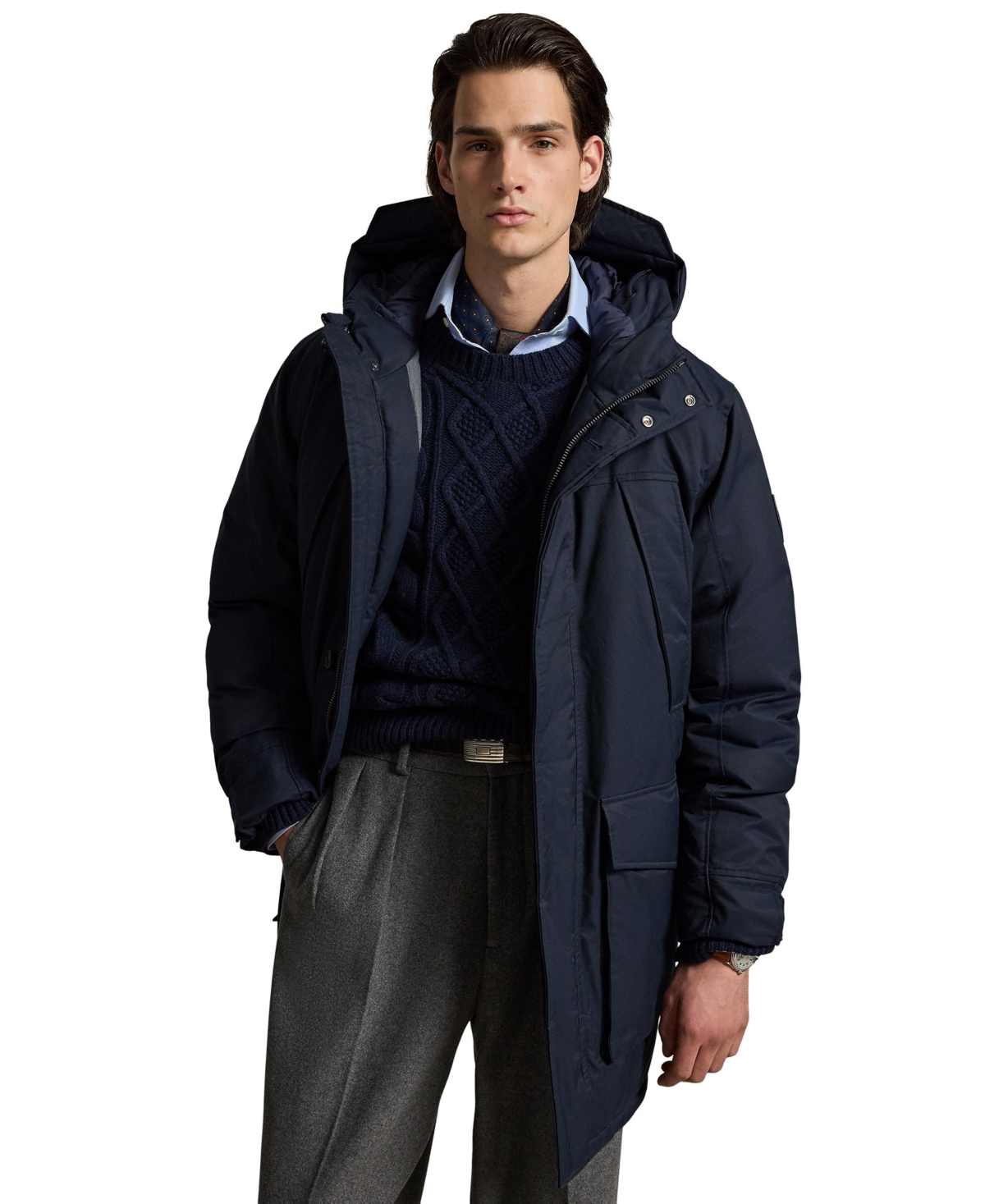 Polo Ralph Lauren Men's Lennox Down Hooded Water-Resistant Parka