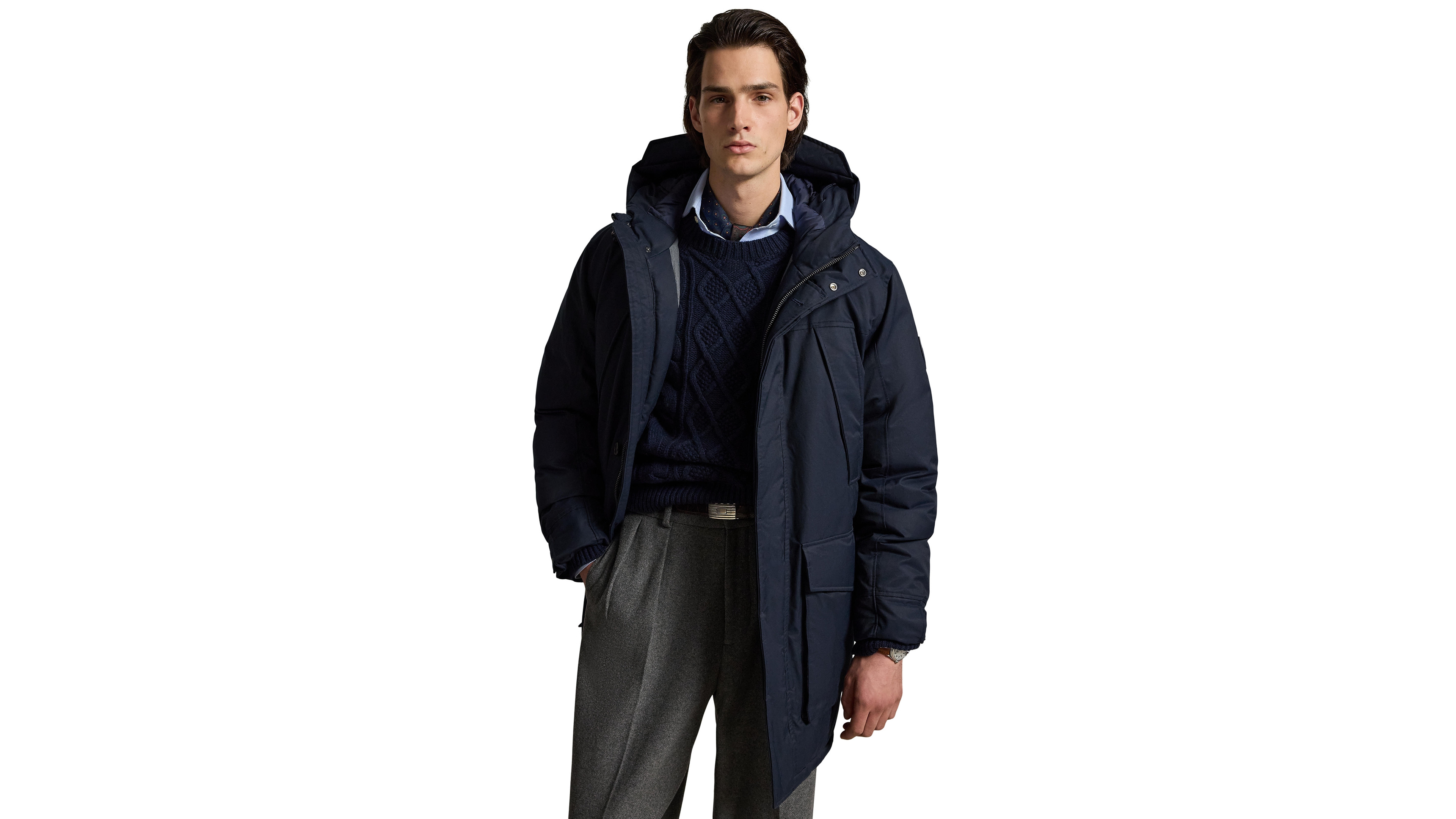 Polo Ralph Lauren Men's Lennox Down Hooded Water-Resistant Parka