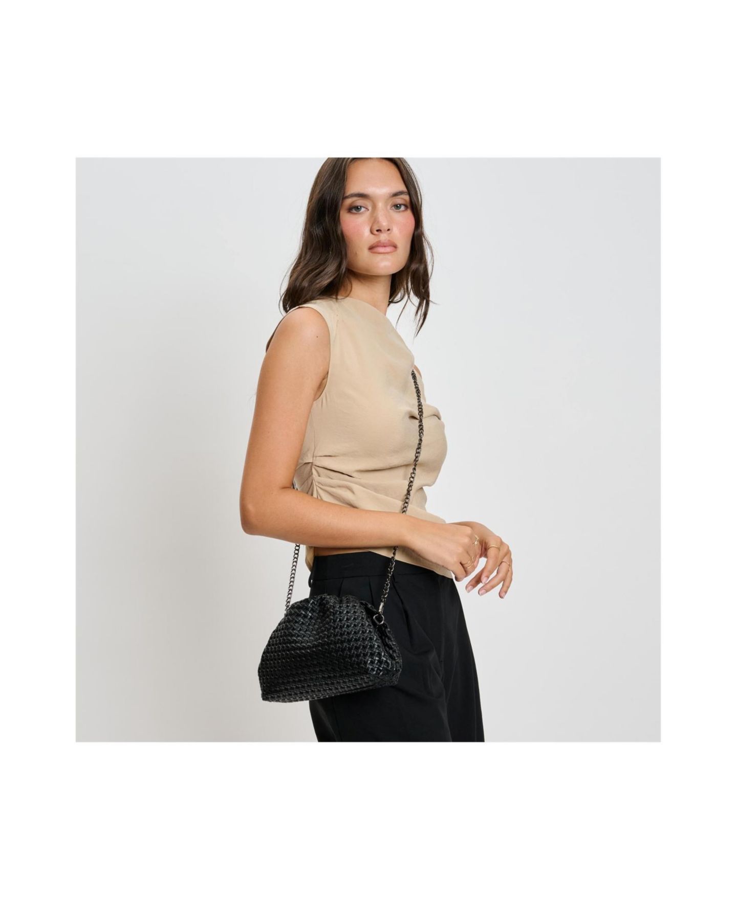 Женская сумка Moda Luxe Serena Crossbody, цвет: Чёрный — фото 6